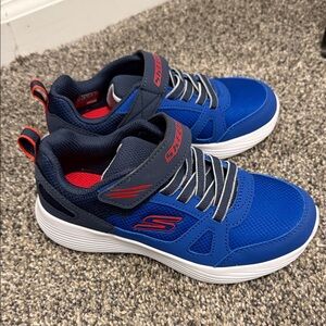 Skechers Kids' Navy and Red Sneakers